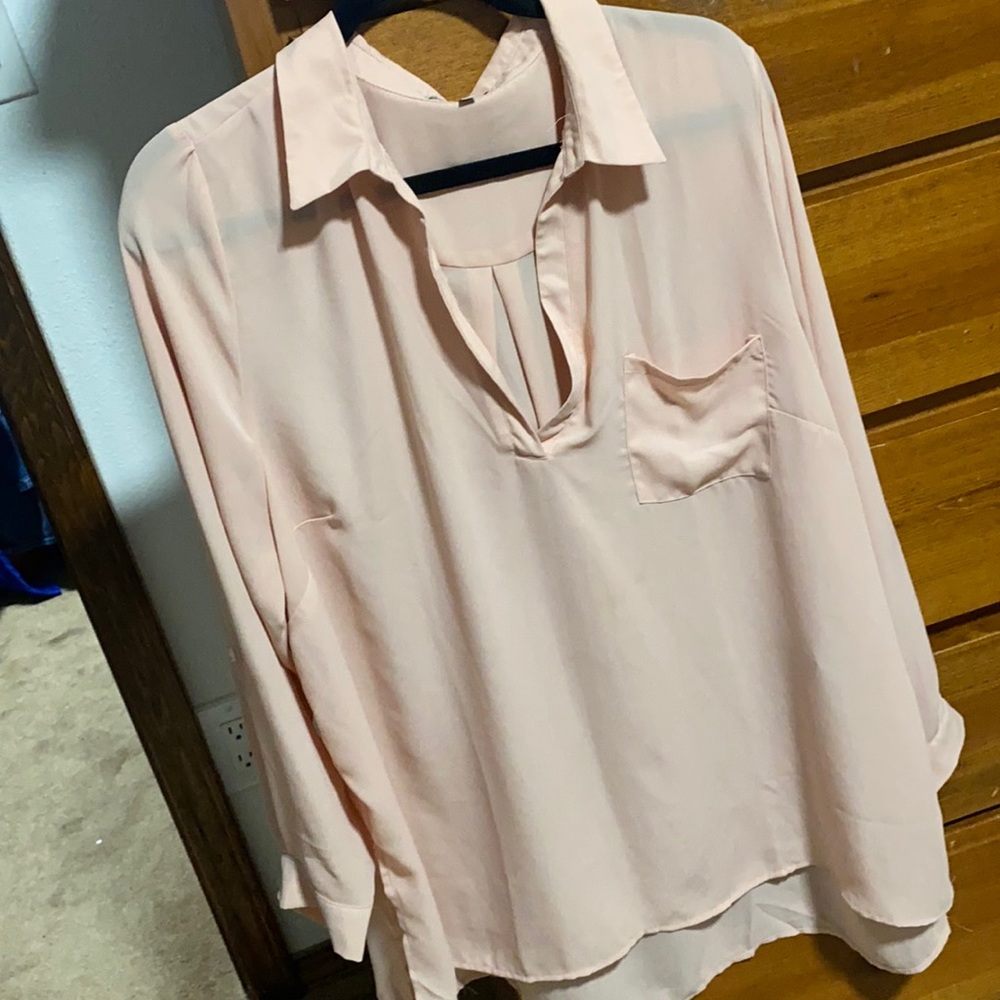 Charlotte Russe Dusty pink Charlotte Russe blouse. 2X